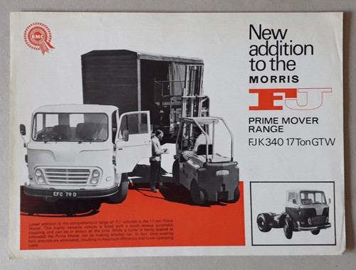 Morris k340 prime mover - fg,
