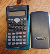 CASIO FX-82MS Scientific Calculator Tested & Working With Manual And Box