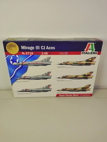 Italeri mirage iii aces - italeri,