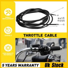 6Pc/Set Clutch Brake Throttle Cable Harness Kit For Universal Motorcycle Scooter