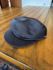 Kangol Cap Black Postman Hat 