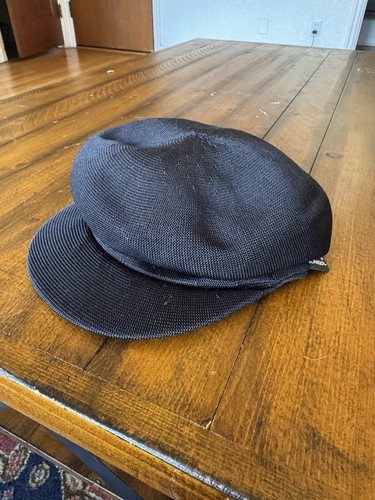 Kangol cap black postman hat - kangol,