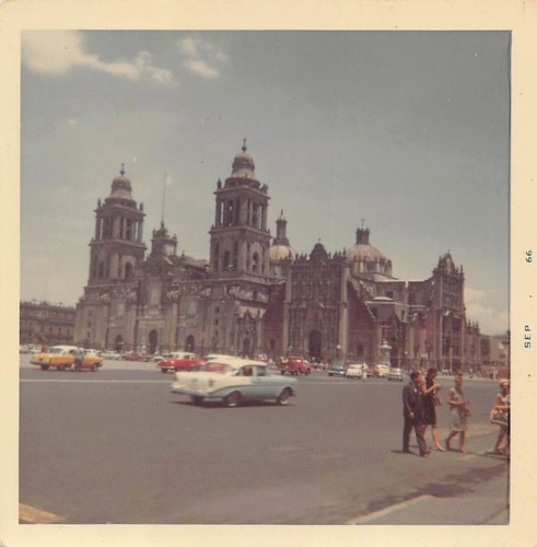 Vintage 1966 mexico - mexico, city