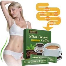 18Pcs/set Green Coffe Green Slim Coffee with Ganoderma，fat Burner,weight Loss Uk