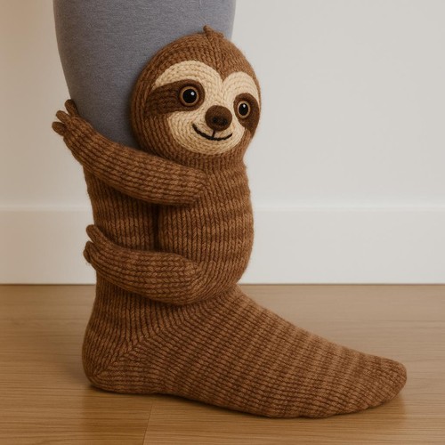 Cute animal hug socks - cute, –