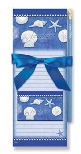 Sea shells magnetic list pads - shells,