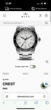 Nite Alpha Gents Divers Watch