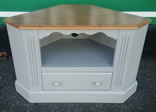 Solid pine grey - pine, painted
