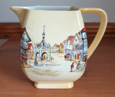 L & SONS HANLEY LANCASTER & SONS JUG YE OLDEN DAYS VINTAGE MILK JUG / PITCHER