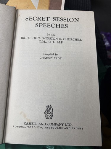 Secret session speeches - secret,