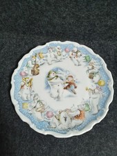 The Snowman Plate Dance of the Snowman 1985 Collector Royal Doulton 8.5" Plate