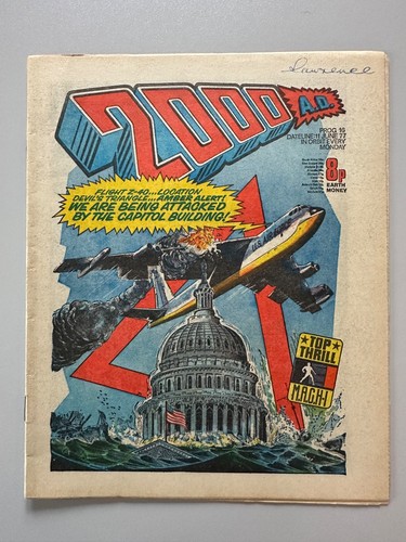 2000ad comic prog - #16, june