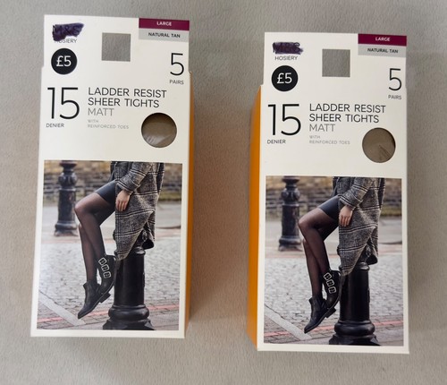 Pair denier sheer - sheer, m&s
