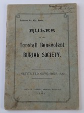 Tunstall Benevolent Burial