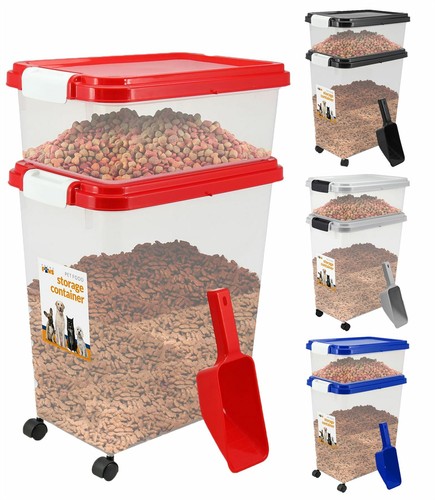 2pc pet food storage container - pet,