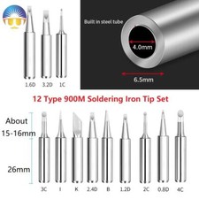 10/12Pcs 900M Soldering Tip