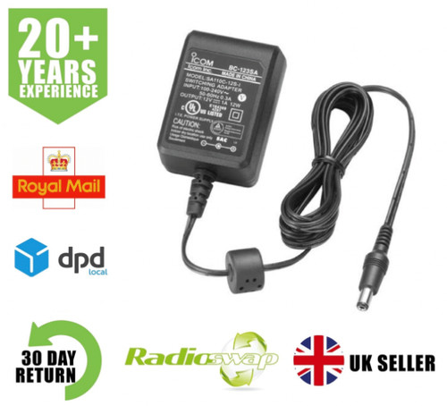 Icom 123 charger power - icom, bc-123