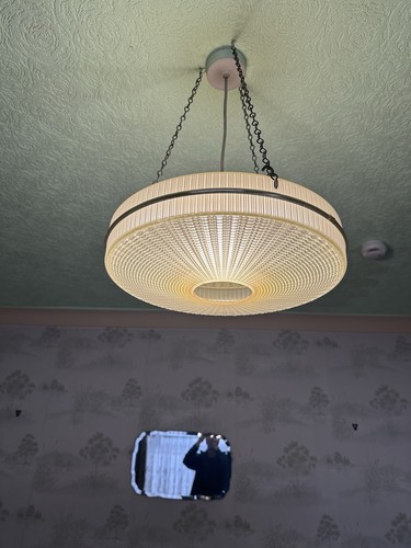 Ceiling pendant light ribbed - pendant,