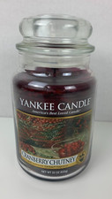 Yankee Candle Cranberry Chutney 22 oz Jar & Lid Fruit Fragrance Holiday Scent