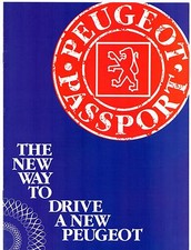 Peugeot Mid 1993 UK Market Advertising Supplement Brochure 106 205 306 405 605