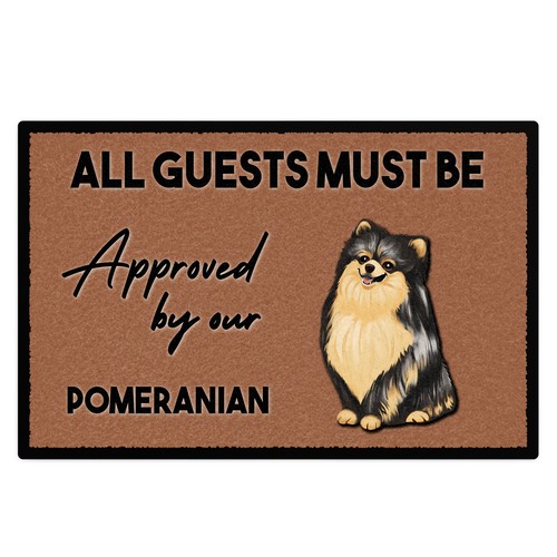 Personalised pomeranian floor - personalised,