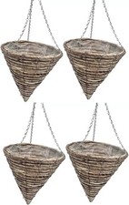 4 x Hanging Baskets 12" Two