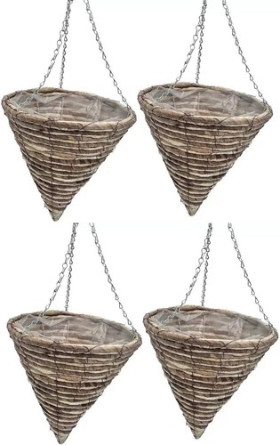 Hanging basket two - 4, 12"