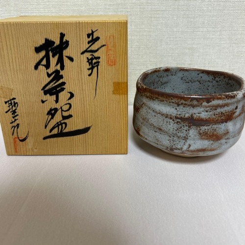 Shino ware japanese matcha tea - shino,