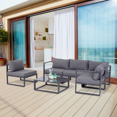 Seater aluminium garden - 5,