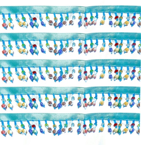 Yard multicolour rose - multicolour, beads