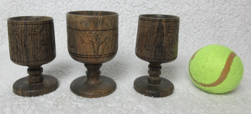Small african carved wooden - 3,