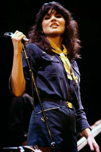 Linda ronstadt blue outfit - blue,
