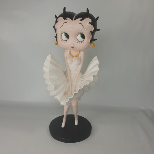 Betty boop figurine white - 12",