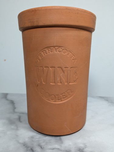 Terracotta wine bottle cooler - terracotta,