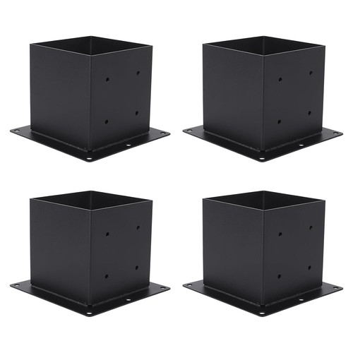 4pcs metal post - 4pcs, brackets