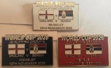 World Cup 2026 ~ England v Serbia ~ Match Day Badge