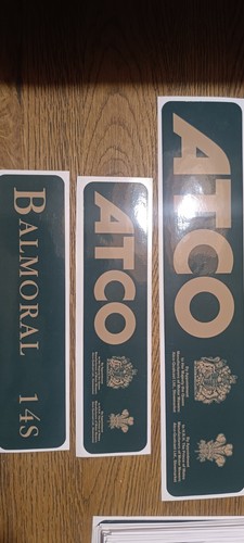 Atco balmoral 14s - balmoral, label