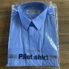 Pilot blue Long Sleeve Shirt