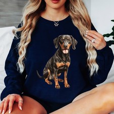 Black And Tan Hound Dog