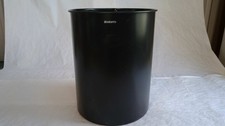 Brabantia 181443 Classic Waste Paper Bin, 15 L - Black