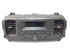 2017 PEUGEOT EXPERT RADIO STEREO HEAD UNIT 9813759880 RADIO DISPLAY BUTTON CONTR