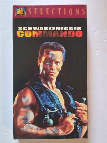 Commando vhs 1985 action - 1985,