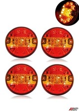 4x 5.5" Rear Round Hamburger