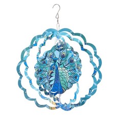 3D Metal Hanging Wind Spinners for Outdoor Indoor Decorations, Yard and Garden