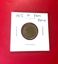 1952 10 FRANC FRANCE COIN -