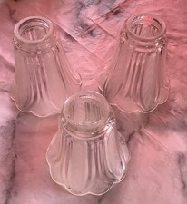 Vintage Clear Glass Tulip