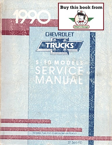 1990 chevrolet pickup - 1990, s-10