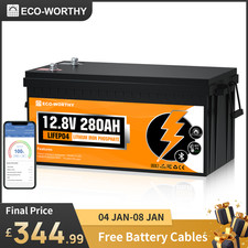 ECO-WORTHY 12V 280Ah LiFePO4