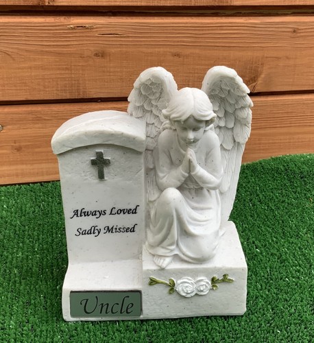 Angel headstone for uncle - angel,