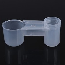 Plastic Pet Bird Drinker Feeder Water Bottle Cup cat Chicken Pigeon;